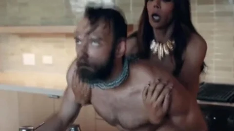 recent Stepson receives His butthole unprotected poke By His TS Stepmother