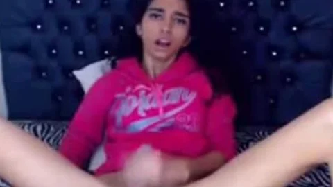 juicy curly Hair teen shemale