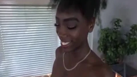captivating ebony Trans chick