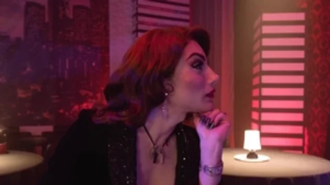 Trans Fixed - Gorgeous star kissing in club
