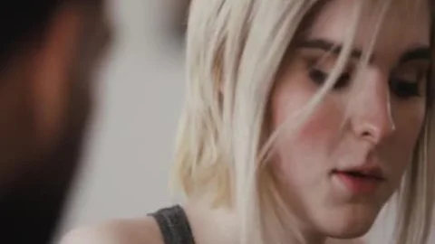 TS Ella Kissed And Gently Grabs The dong Of Her Ex-stepdad Ricky