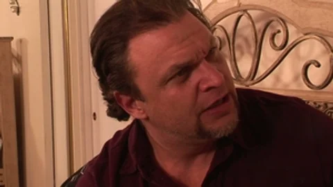 Devil's Film: Blonde Tranny Swallows His Load After Blowjob