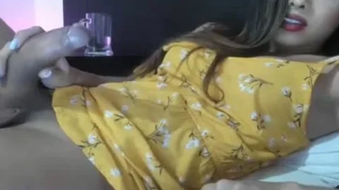 Yellow Summer costume Cams TS