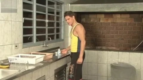 anal tranny plowls boy In A Kitchen