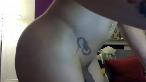 By The filthy Tub This filthy gigantic Tit tranny Jerks Off