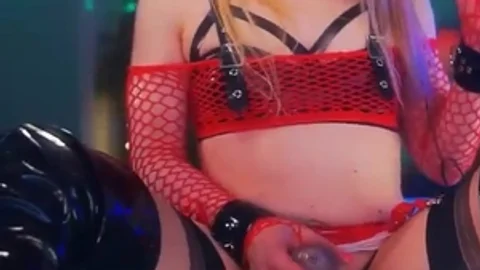 small boobs shemale gal Masturbates With A White Fleshlight