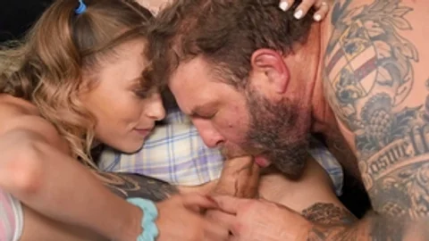 Trans Harder: Ink and Pigtails in Wild Threesome