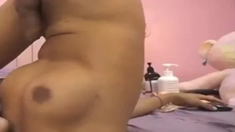 sheboy ass sextoy And Self Facial