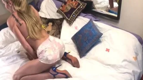 mother I'd like to nail blonde outside Mutual Masturbation With Her man N sperm