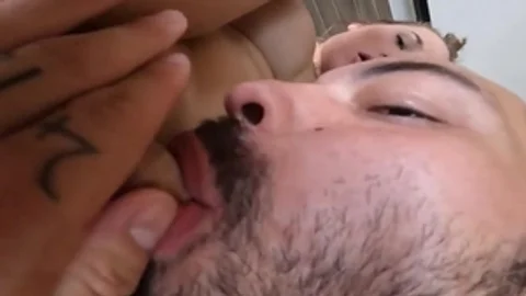 Slamming hard in the company of beautiful housewife