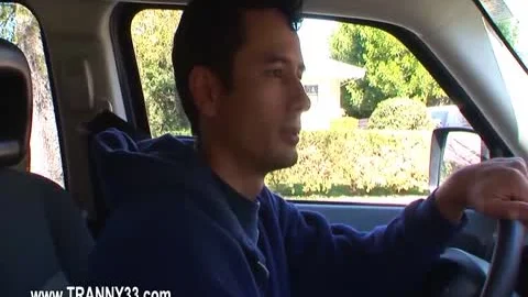 Tranny gets a buzz out of sex scene HD