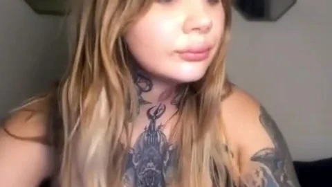 large milk cans ladyman With Full Tattoos Wanks Hard On webcam
