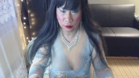 Green Sheer Lace Gown 1