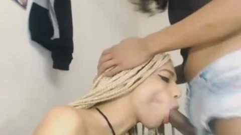 Two horny teen BFF shemales Showing Their horny weenies