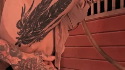 Transsexual Lena Moon demonstrates big dick