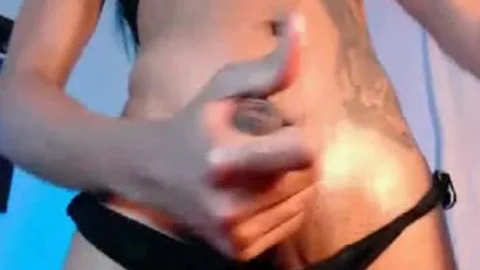 outstanding cumshot From large cock Trans