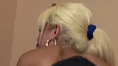 Two sweet trannies In A Treesome With A man
