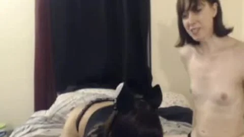 2 filthy sexy tranny Jerk, suck & get Each Other Off