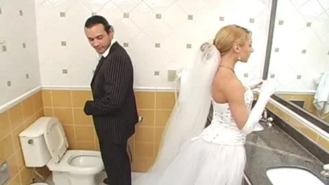 tranny Bride bonks best man previous to Wedding