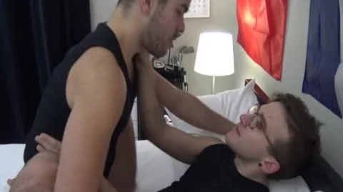 FTM jock Ari Koyoto Teased By Vibe After lusty Deepthroat oral