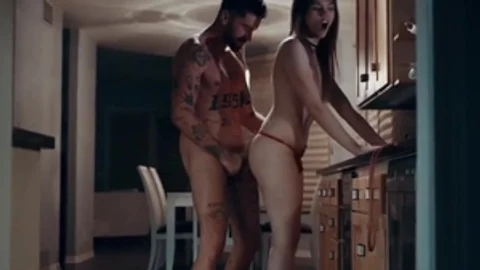 Party Goer TS Lets Stepbro bare Her ass To Keep Silent