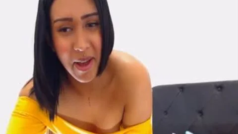 tranny In Yellow Wants To Give you A Lap Dance