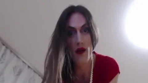 German tasty Talk JOI White Skinny shemale poke Hard And cum