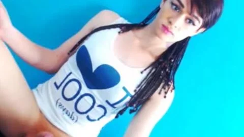 small teen Trangirl dick Jerking