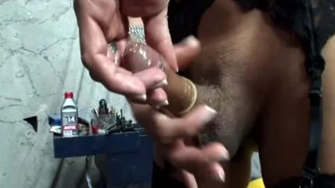 Euro this babemale Has her Hard cock sucked By dudeica2