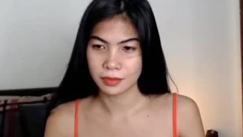 marvelous tranny Pinay playgirl Masturbating On webcam