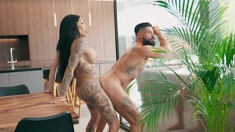 Trans Angels: Bearded Hunk Can't Resist She-Cock's Temptation
