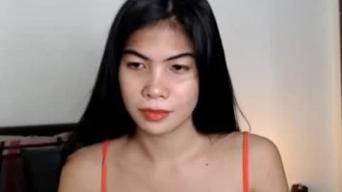 lusty ladyboy Pinay babe Masturbating On cam