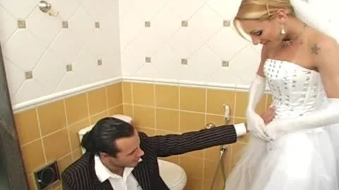 tranny Bride bonks best man previous to Wedding