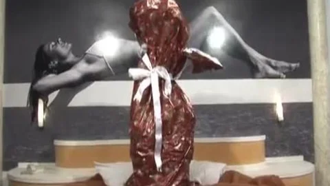 Sandorram tasty tranny With two guys Double wazoo plow For Xmas