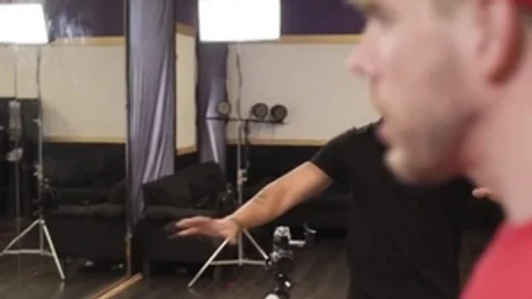 lucky Instructor bangs both His Dancers On Stage