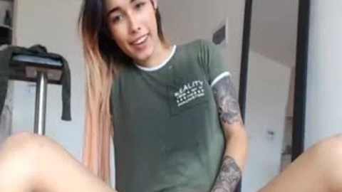 tgirl Bonnie loves Peeing In Her Show