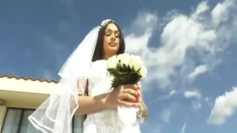 Super slutty sheboy Bride And Honeymoon fucking