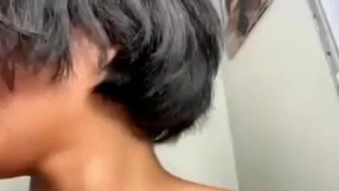 slim ebony legal age teenager shemale With large mambos toys ass On cam