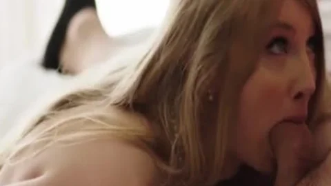 slim blonde Ts Janelle Fennec Stretches ass For Pierce Paris cock