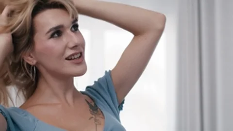 TransSensual: Shemale Stunner Desperate for Dick