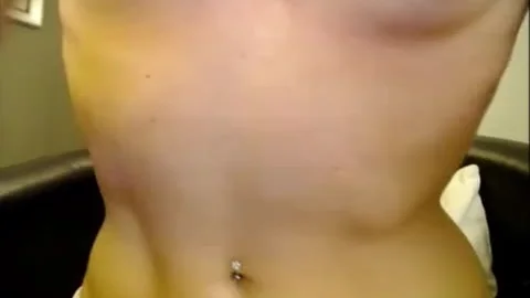 blond Princess Strokes And Cums