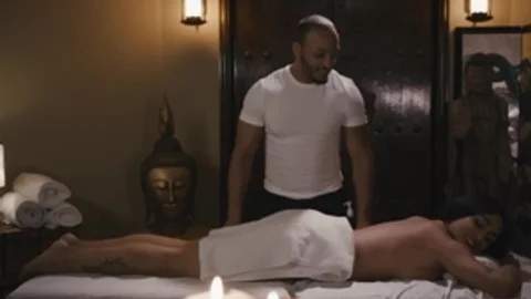 darksome Masseur Analed His Trans Client After he Massage Her