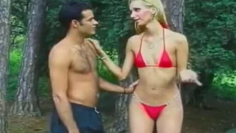 lovely young Fair-haired shemale Giselle Davila With perky milk shakes likes To receive butt nailed In The Wood