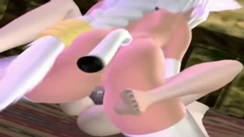 Furry anime shelady Ghetto hammered A handcuffed anime gal