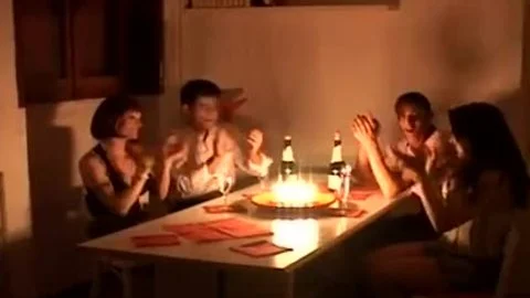 A ladyman Celebrating her Birthday In A dirty Way