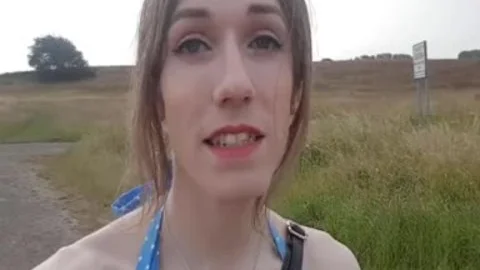 Outdoor anal In My Summer costume; Public No panties Finger fuck