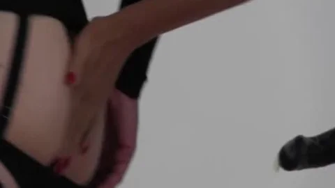 sheboy hoe With taut arse ass bangs large strapon And Wanks