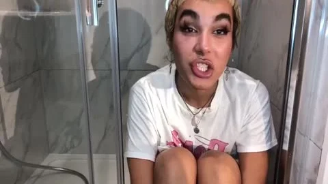 thick thighs, bushy cock Femboy Showers